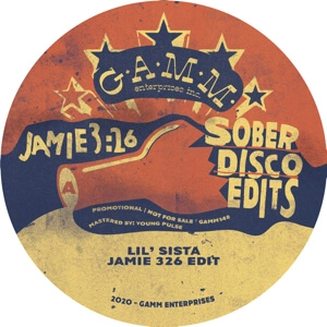 JAMIE 3:26 / ジェイミー・3:26 / SOBER DISCO EDITS