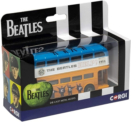 BEATLES / ビートルズ / LONDON BUS  'HELP!' DIE CAST 1:64 SCALE