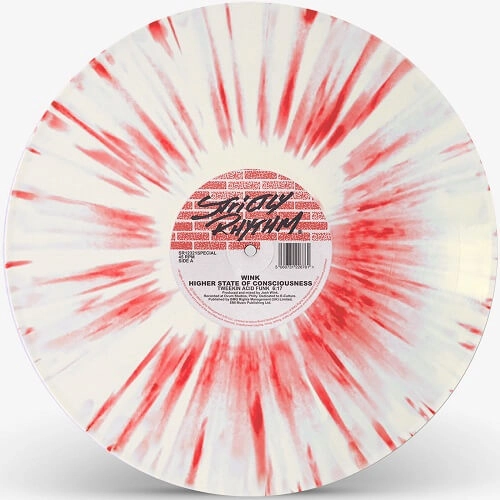 WINK (JOSH WINK) / HIGHER STATE OF CONSCIONESS (RED/WHITE SPLATTER VINYL)