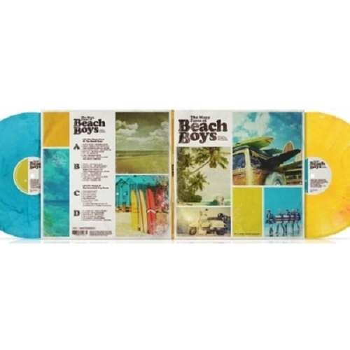 V.A. / オムニバス / MANY FACES OF THE BEACH BOYS（2LP YELLOW+BLUE VINYL) / MANY FACES OF THE BEACH BOYS (2LP YELLOW+BLUE VINYL)