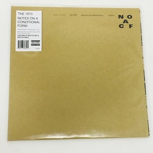 THE 1975 / NOTES ON A CONDITIONAL FORM (CRYSTAL CLEAR VINYL)