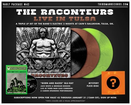 RACONTEURS / ラカンターズ / LIVE IN TULSA (3LP+BLU-RAY+FLEXI-DISC) / LIVE IN TULSA
