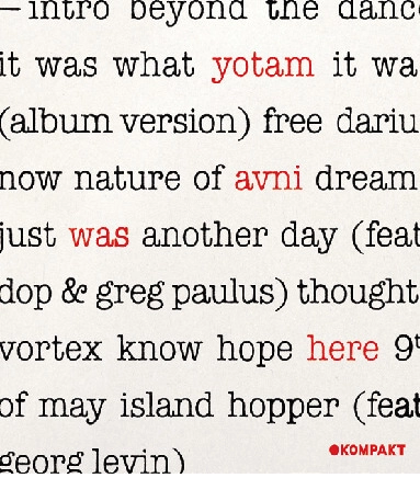 YOTAM AVNI / ヨタム・アヴニ / WAS HERE