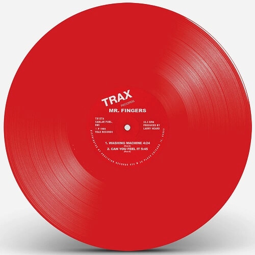 MR.FINGERS / ミスター・フィンガーズ / WASHING MACHINE / CAN YOU FEEL IT (RED VINYL)