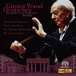 GUNTER WAND / ギュンター・ヴァント / BEETHOVEN: SYMPHONIES 1,3&4(2SACD)