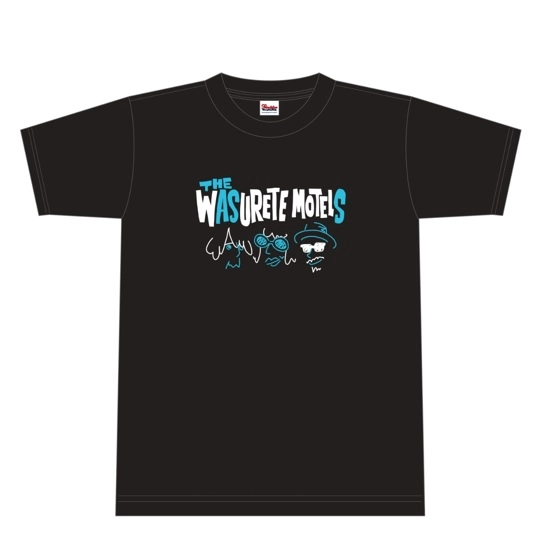 忘れてモーテルズ / 忘れてモーテルズ 黒Tシャツ L