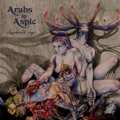 ARABS IN ASPIC / SYNDENES MAGI: LIMITED BLACK CLOUDS MARBLE VINYL