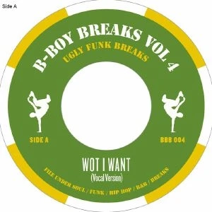 B-BOY BREAKS / VOL. 4: UGLY FUNK BREAKS