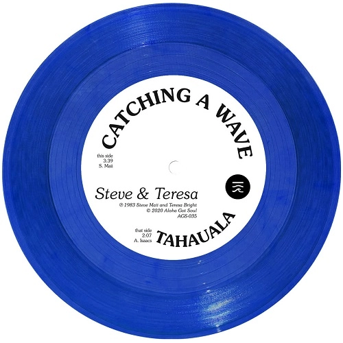 STEVE & TERESA  / スティーヴ & テレサ / CATCHING A WAVE / TAHAUALA(BLUE) / CATCHING A WAVE / TAHAUALA