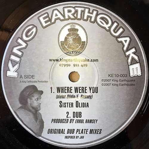 SISTER OLIDIA / WHERE WERE YOU