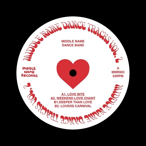 MIDDLE NAME DANCE BAND / MIDDLE NAME DANCE TRACKS VOL.2