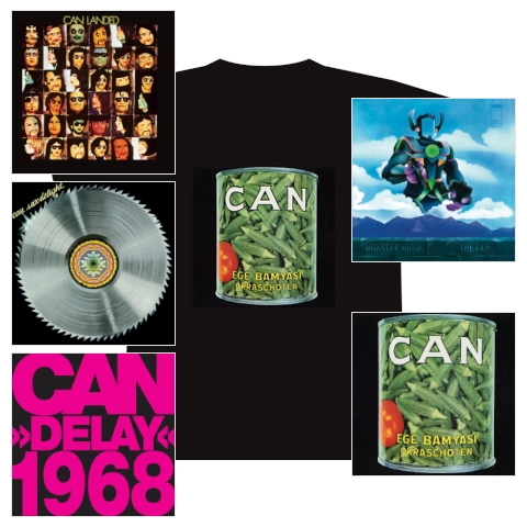 CAN / カン / 紙ジャケットCD5タイトルまとめ買いセット: TシャツLサイズ付