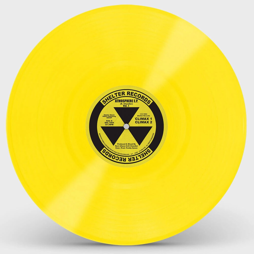KERRI CHANDLER / ケリー・チャンドラー / ATMOSPHERE EP (YELLOW VINYL REPRESS)
