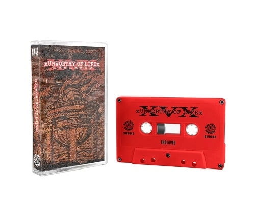 UNWORTHY OF LIFE / ENSLAVED (CASSETTE)