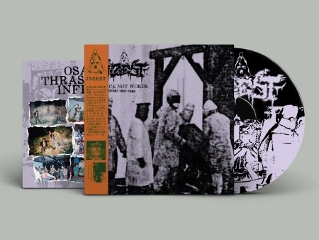INZEST / VIOLENCE NOT WORDS (LP/SOLID BLACK VINYL)