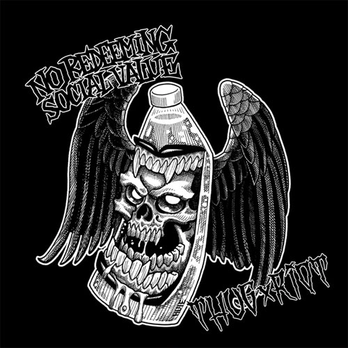 NO REDEEMING SOCIAL VALUE : THUG RIOT / SPLIT (7")