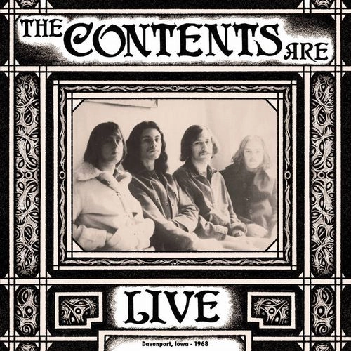 THE CONTENTS ARE / LIVE DAVENPORT, IOWA 1968（LP) / LIVE DAVENPORT, IOWA 1968 (LP)