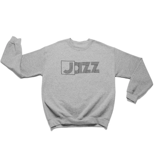 SWEATSHIRT / IT'S A JAZZ SWEATSHIRT HEATHER GREY(M size)