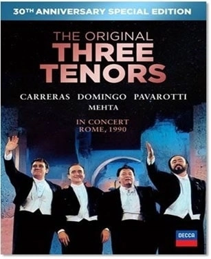 THREE TENORS (L.PAVAROTTI, J.CARRERAS & P.DOMINGO) / 3大テノール (パヴァロッティ、カレーラス & ドミンゴ) / THE ORIGINAL THREE TENORS (CD+DVD/LTD) / ORIGINAL THREE TENORS (CD+DVD/LTD)