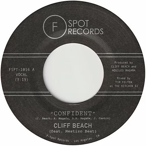 CLIFF BEACH / "CONFIDENT / PENNY CANDY(LTD.RED VINYL 7"")"