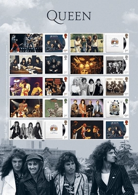 QUEEN / クイーン / QUEEN ALBUM COVER COLLECTOR'S SHEET