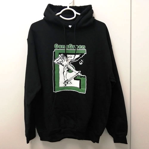 GANG GREEN / ギャング・グリーン / XL/HOODIE SKATE TO HELL