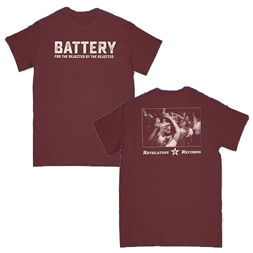 BATTERY (PUNK) / バッテリー / L/BURGUNDY/FOR THE REJECTED BY THE REJECTED