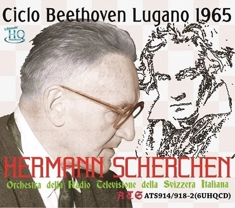 HERMANN SCHERCHEN / ヘルマン・シェルヘン / BEETHOVEN:COMPLETE SYMPHONIES(LUGANO-LIVE'65/6UHQCD/LTD)
