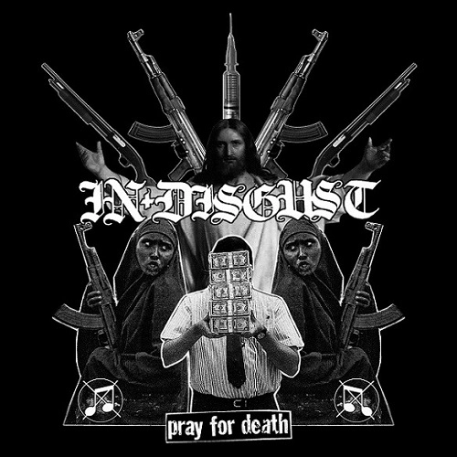 IN DISGUST : P.L.F. / SPLIT (LP)