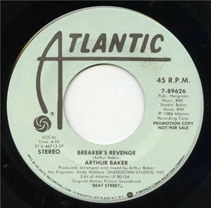 ARTHUR BAKER / アーサー・ベイカー / BREAKER'S REVENGE
