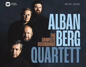 ALBAN BERG QUARTETT / アルバン・ベルク四重奏団 / THE COMPLETE WARNER RECORDINGS (CD + NTSC-DVD)