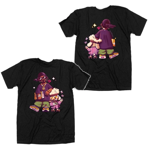 KNX / KNXWLEDGE  / ノレッジ / KNXWLEDGE & KOKO T-SHIRT (BLACK M)