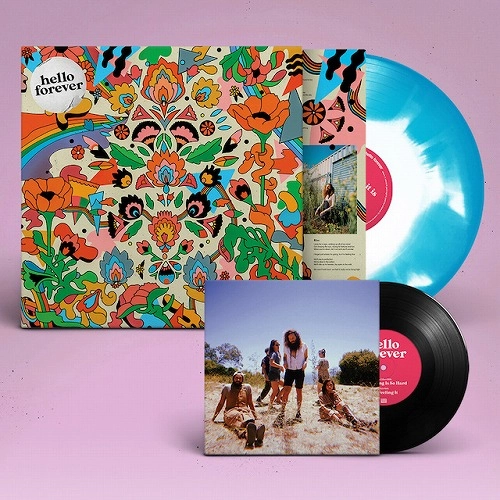 HELLO FOREVER / ハロー・フォーエヴァー / WHATEVER IT IS (LP+7"/PACIFIC BLUE&WHITE VINYL) / WHATEVER IT IS（LP+7" / PACIFIC BLUE&WHITE VINYL)
