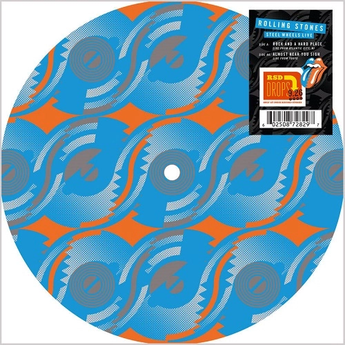 ROLLING STONES / ローリング・ストーンズ / スティール･ホイールズ･ライヴ（10"） / STEEL WHEELS LIVE (LIVE FROM ATLANTIC CITY, NJ, 1989) [10" PICTURE DISC SINGLE] 