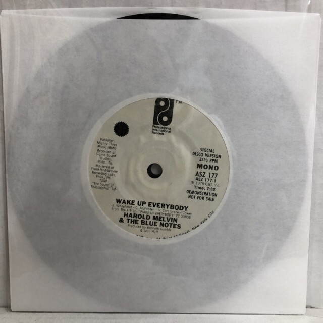 HAROLD MELVIN / WAKE UP EVERYBODY