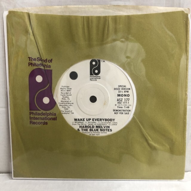 HAROLD MELVIN / WAKE UP EVERYBODY
