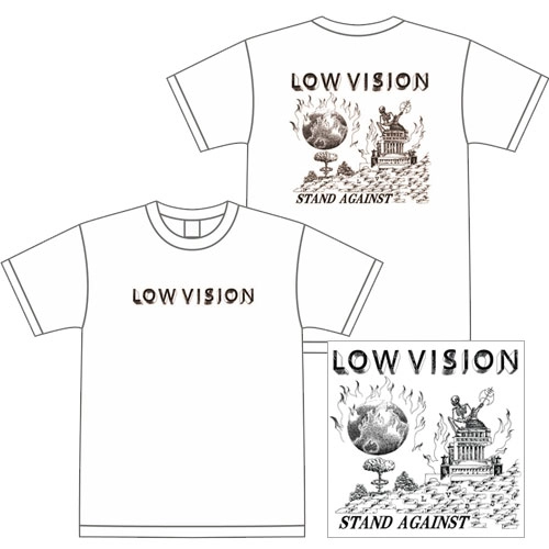 LOW VISION / XL / STAND AGAINST Tシャツ付きセット / XL/STAND AGAINST