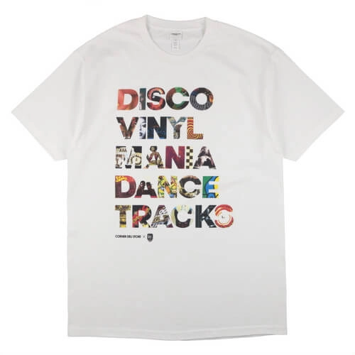 CORNER DELI STORE x Ver. / CLASSICS VINYL TEE (WHITE) SIZE:M