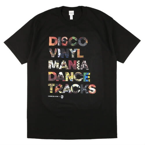 CORNER DELI STORE x Ver. / CLASSICS VINYL TEE (BLACK) SIZE:M