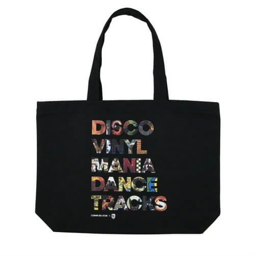 CORNER DELI STORE x Ver. / CLASSICS VINYL CANVAS TOTE BAG (BLACK)