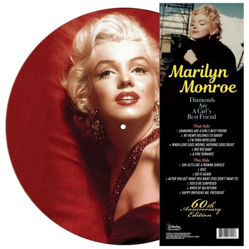 MARILYN MONROE / マリリン・モンロー / DIAMONDS ARE A GIRL'S BEST FRIEND - 60TH ANNIVERSARY EDITION(PICTURE DISC VINYL)