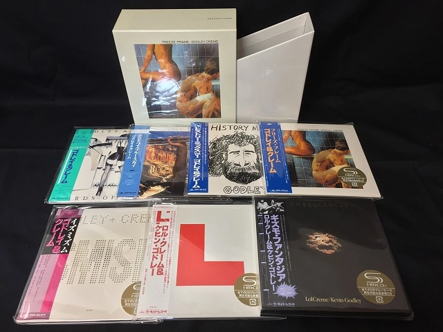 GODLEY & CREME / ゴドレイ・アンド・クレーム / 紙ジャケ7タイトルまとめ買いセット