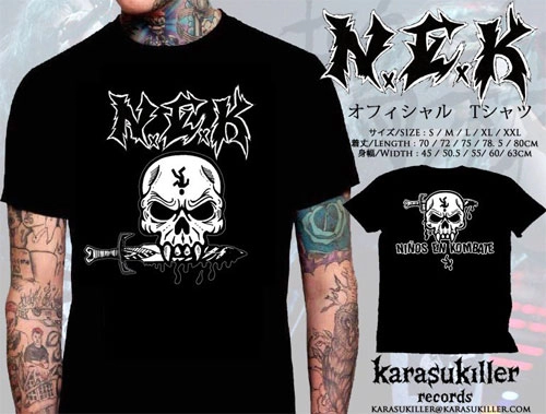 N.E.K. / エヌイーケー / XL / NINOS EN KOMBATE  オフィシャルTシャツ / XL/NINOS EN KOMBATE OFFICIAL T-SHIRTS