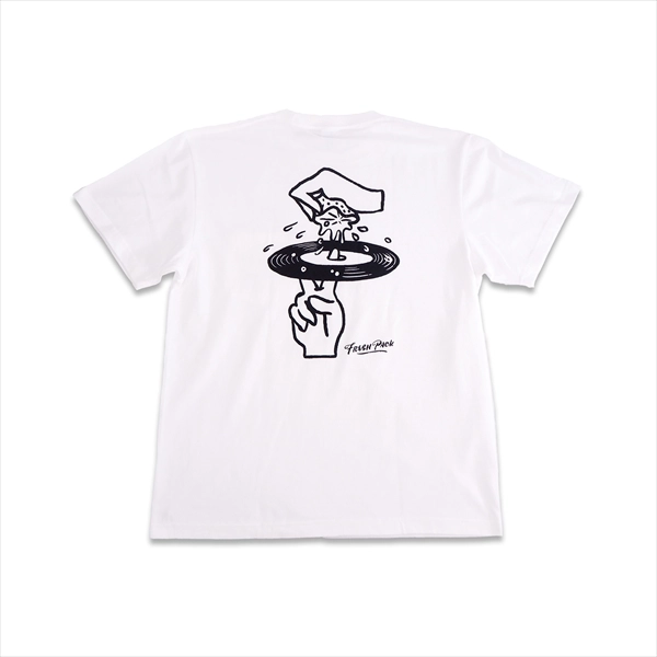 ASTROLLAGE / FRESH PACK T-shirts WHITE/BLACK SIZE:L