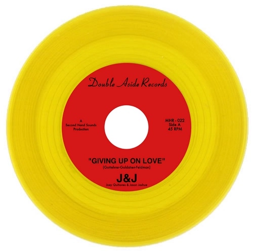 J&J(JOEY QUINONES & JASON JOSHUA) / GIVING UP ON LOVE / TOWN I LIVE IN(YELLOW)