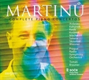 TOMAS BRAUNER / トマーシュ・ブラウネル / MARTINU: PIANO CONCERTOS