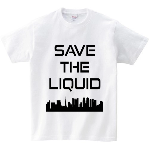 LIQUIDROOM / SAVE THE LIQUID 【WHITE】サイズ：L
