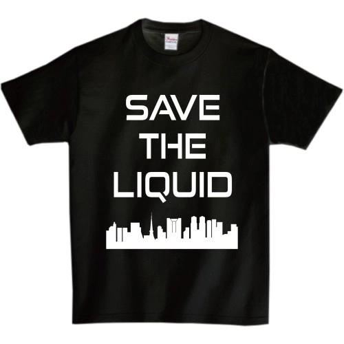 LIQUIDROOM / SAVE THE LIQUID 【BLACK】サイズ：S