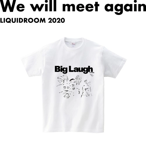 LIQUIDROOM × 向井秀徳 / Big Laugh 【WHITE】サイズ：S