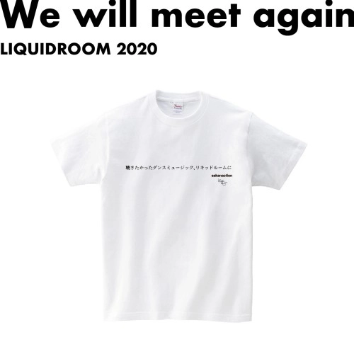 LIQUIDROOM × サカナクション / 聴きたかったダンスミュージック、リキッドルームに 【WHITE】サイズ：XL